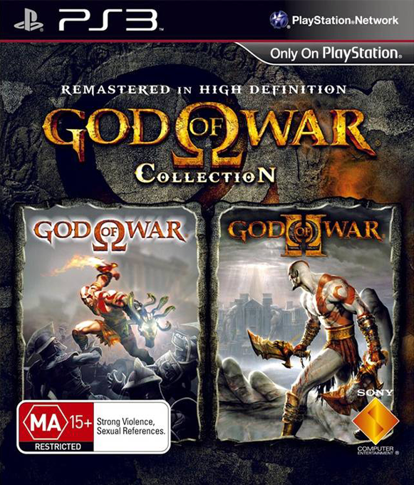 God of War Collection — box-2D (AU)