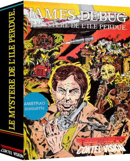 James Debug - Mystère De L'île Perdue, Le — box-3D (FR)