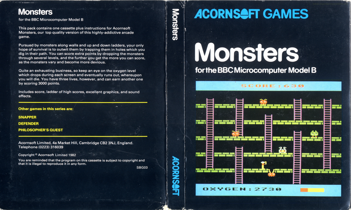 Monsters — box-texture (EU)