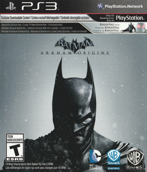 Batman - Arkham Origins box art