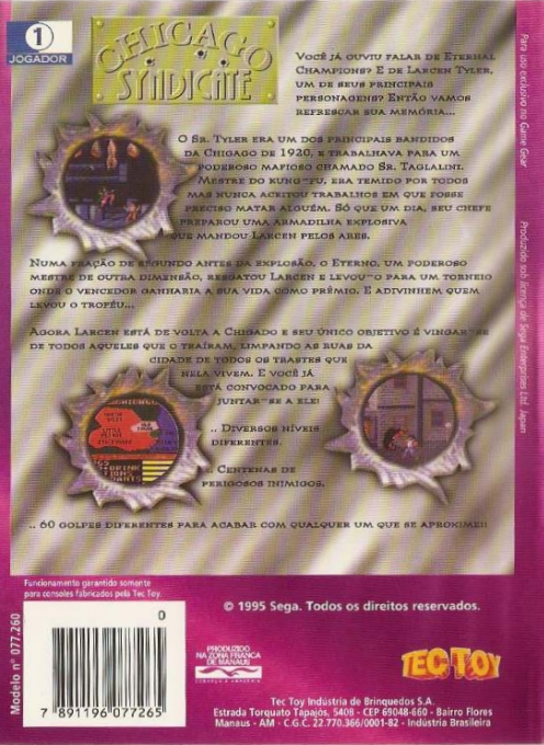 Chicago Syndicate — box-2D-back (BR)