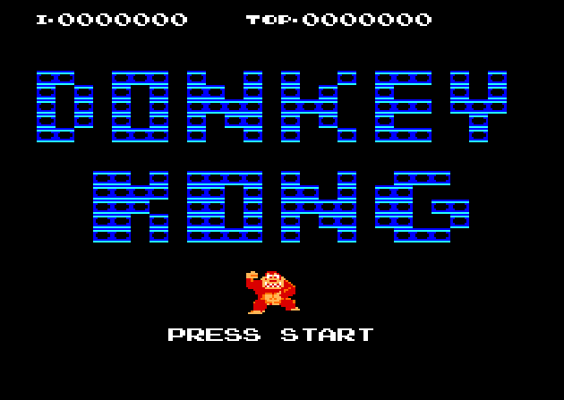 Donkey Kong — sstitle (WOR)