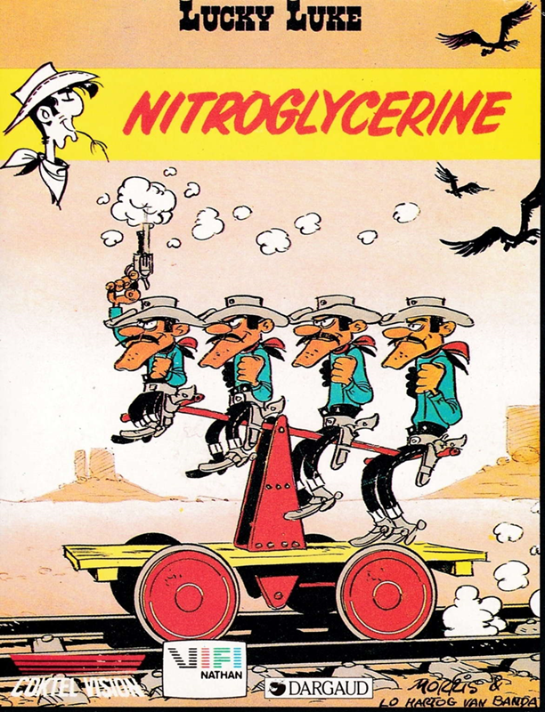 Lucky Luke - Nitroglycerine box art
