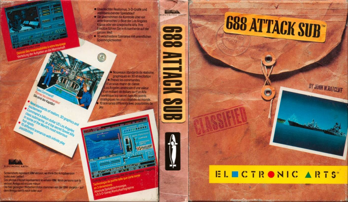 688 Attack Sub — box-texture (EU)