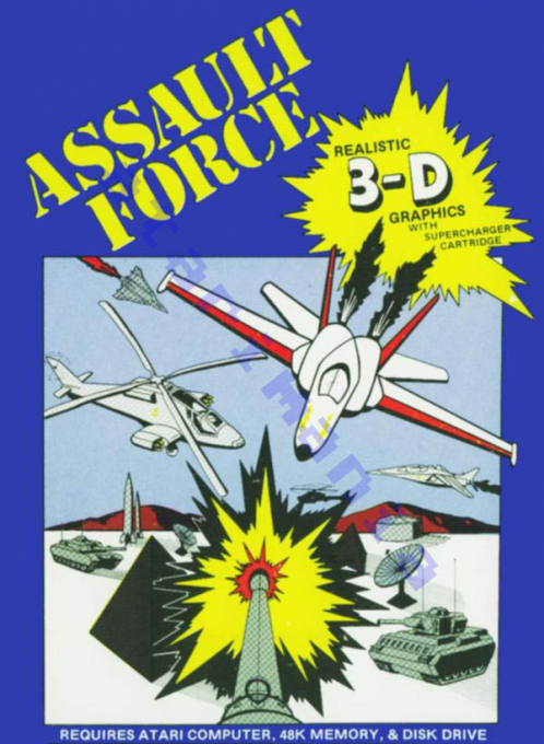 Assault Force 3-D box art
