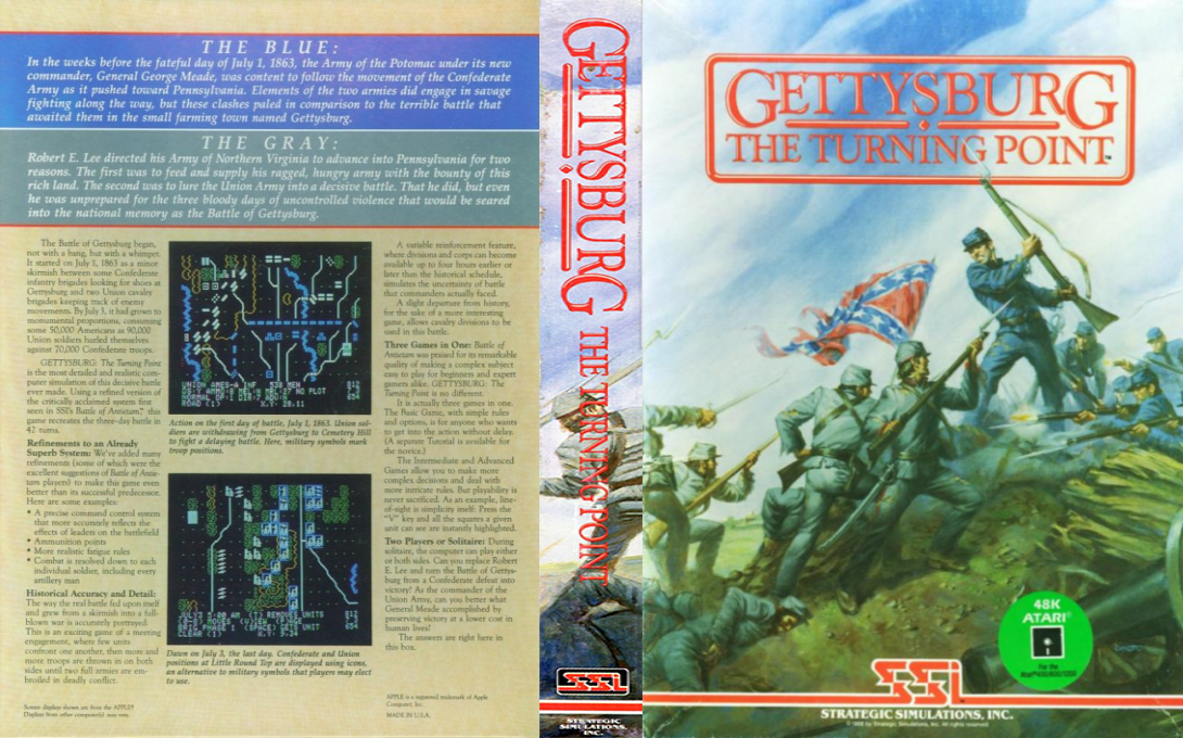 Gettysburg - The Turning Point — box-texture (US)