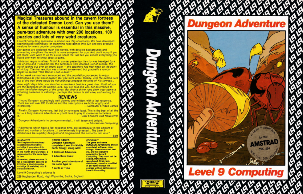 Dungeon Adventure — box-texture (EU)