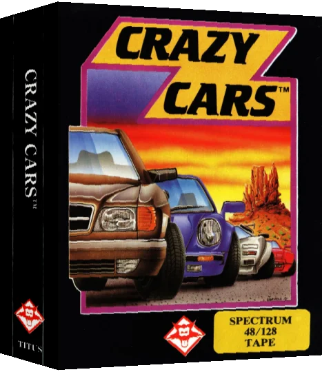 Crazy Cars — box-3D (EU)