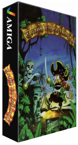 Traps 'n' Treasures — box-3D (WOR)