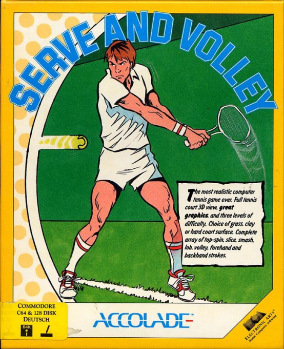 Serve And Volley — box-2D (EU)