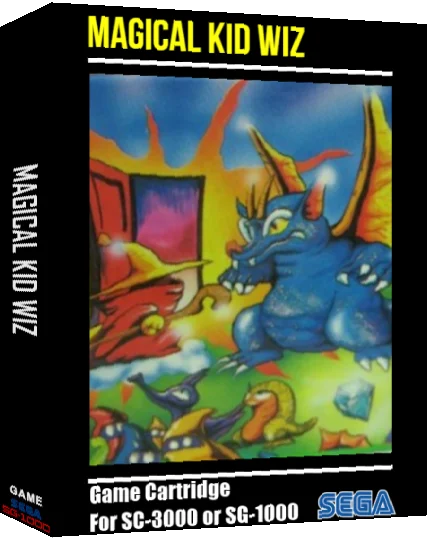 Magical Kid Wiz — box-3D (TW)