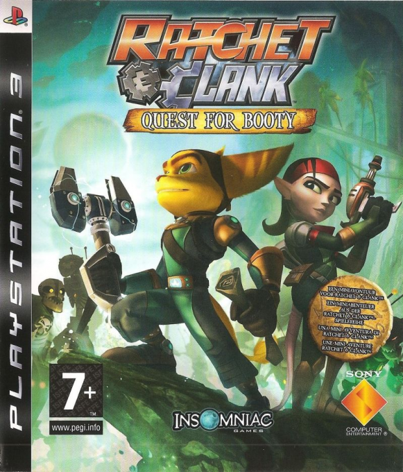 Ratchet & Clank - Quest for Booty box art