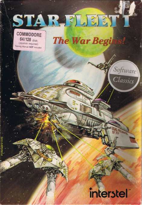 Star Fleet 1 - The War Begins! box art