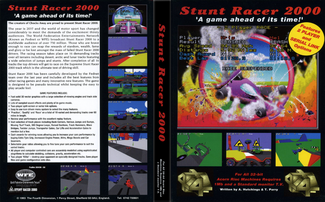 Stunt Racer 2000 — box-texture (UK)