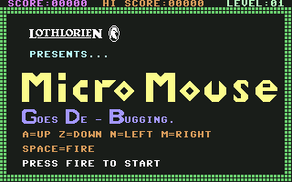 Micro Mouse Goes De-Bugging — sstitle (WOR)