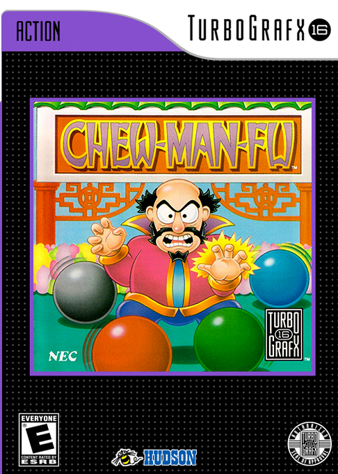 Chew Man Fu box art