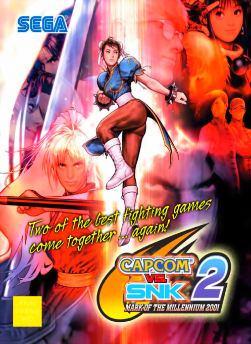 Capcom vs. SNK 2 - Millionaire Fighting 2001 box art