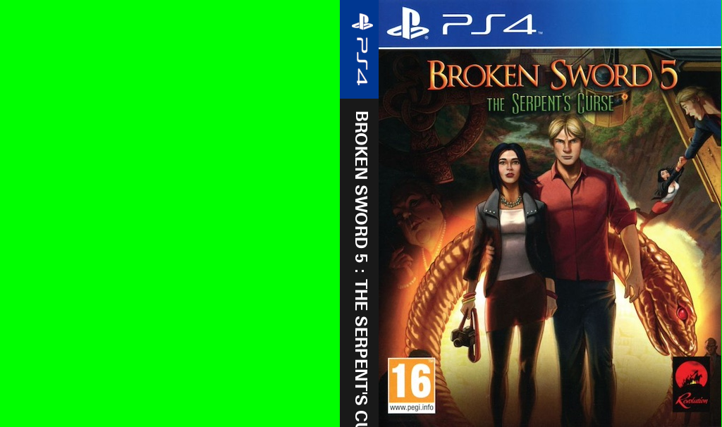 Broken Sword 5 - The Serpent's Curse — box-texture (EU)
