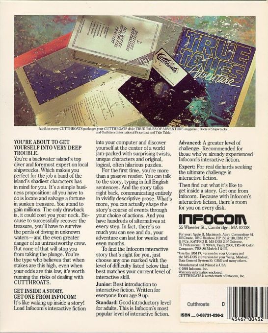 Cutthroats — box-2D-back (UK)