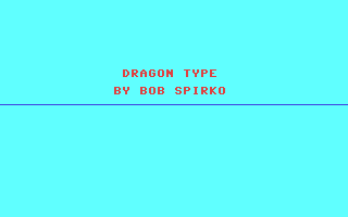 Dragon Type — sstitle (WOR)