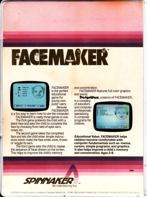 Facemaker — box-2D-back (US)