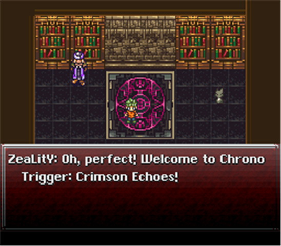 Chrono Trigger : Crimson Echoes — sstitle (WOR)