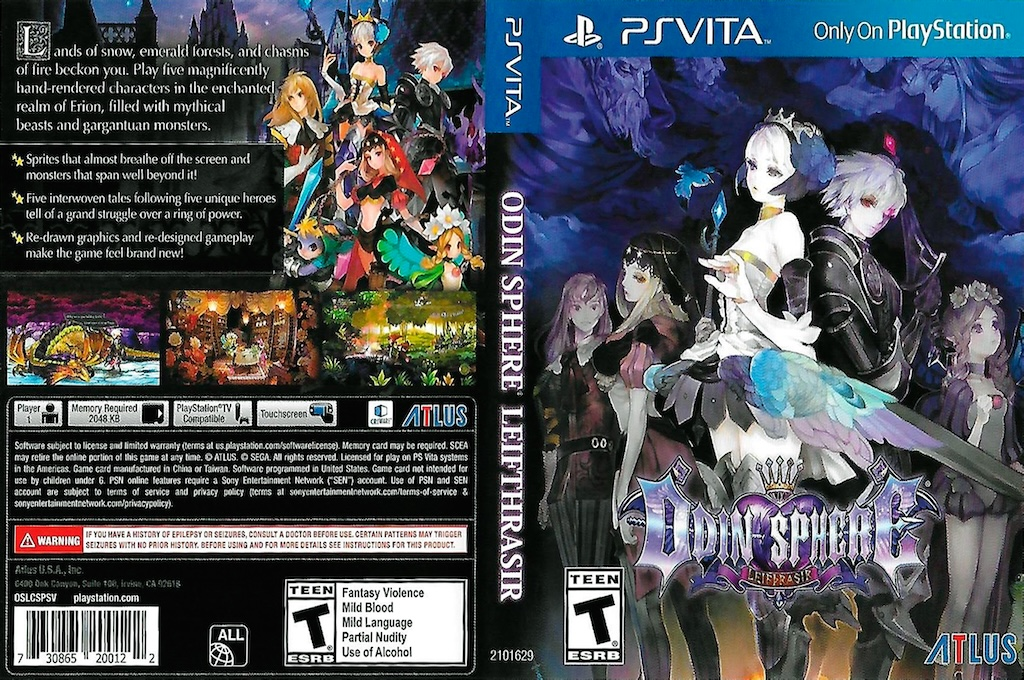 Odin Sphere - Leifthrasir — box-texture (US)