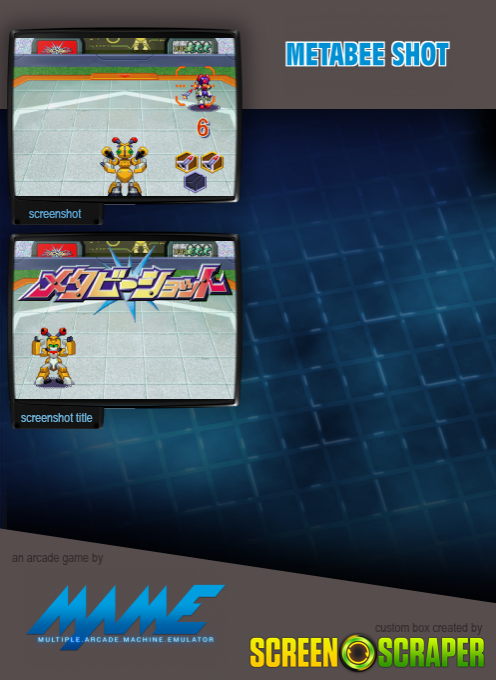 Metabee Shot — box-2D-back (SS)