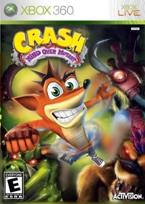 Crash - Mind over Mutant — box-2D (BR)