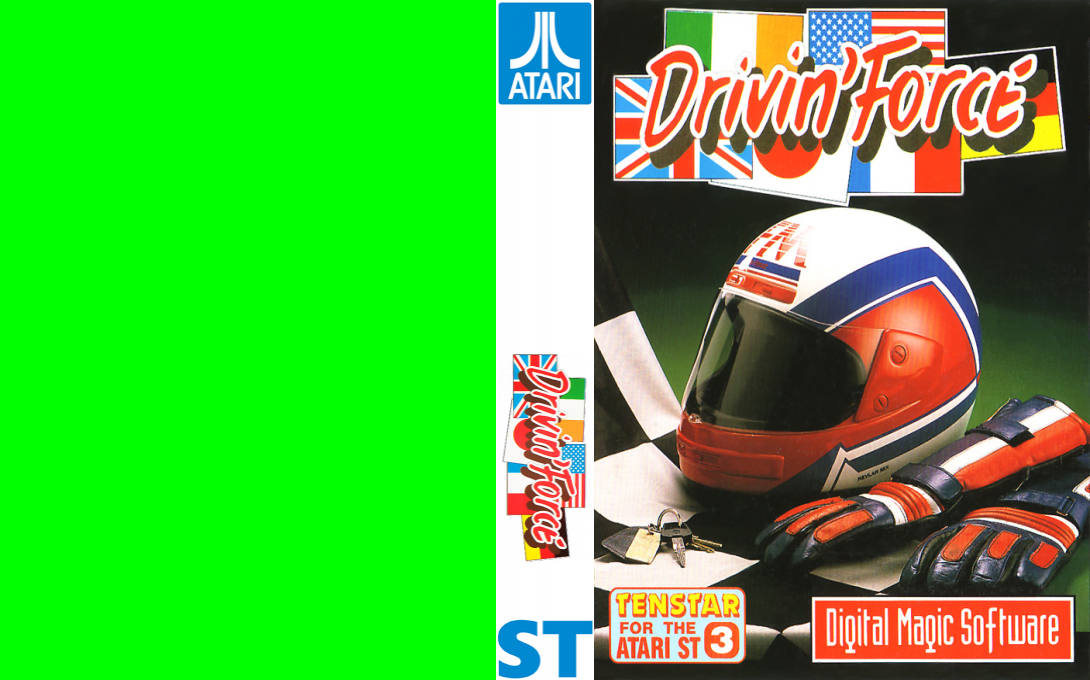 Drivin' Force — box-texture (EU)