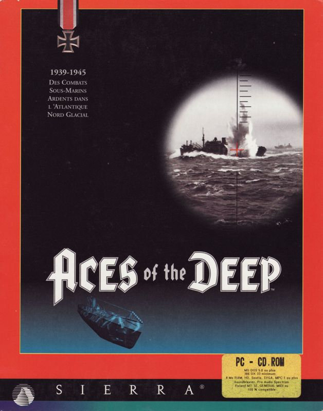 Aces Of The Deep — box-2D (FR)
