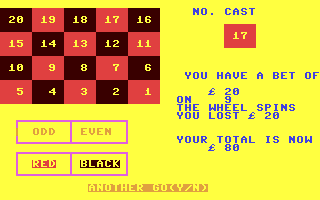 Pontoon, Roulette & Aces High — sstitle (WOR)