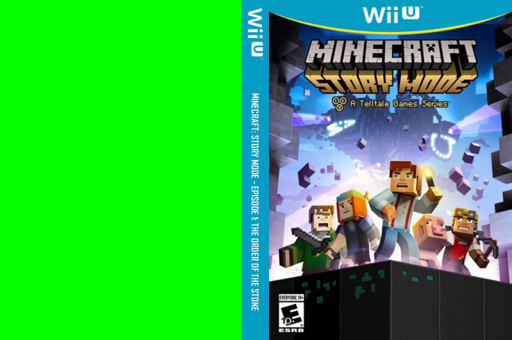 Minecraft - Story Mode - Episode 1 - The Order of the Stone — box-texture (US)