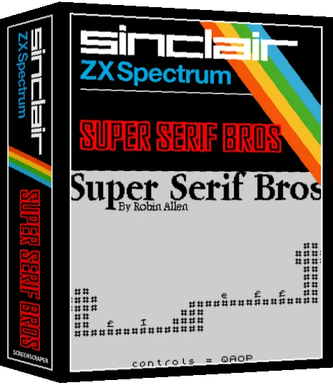 Super Serif Bros — box-3D (SS)