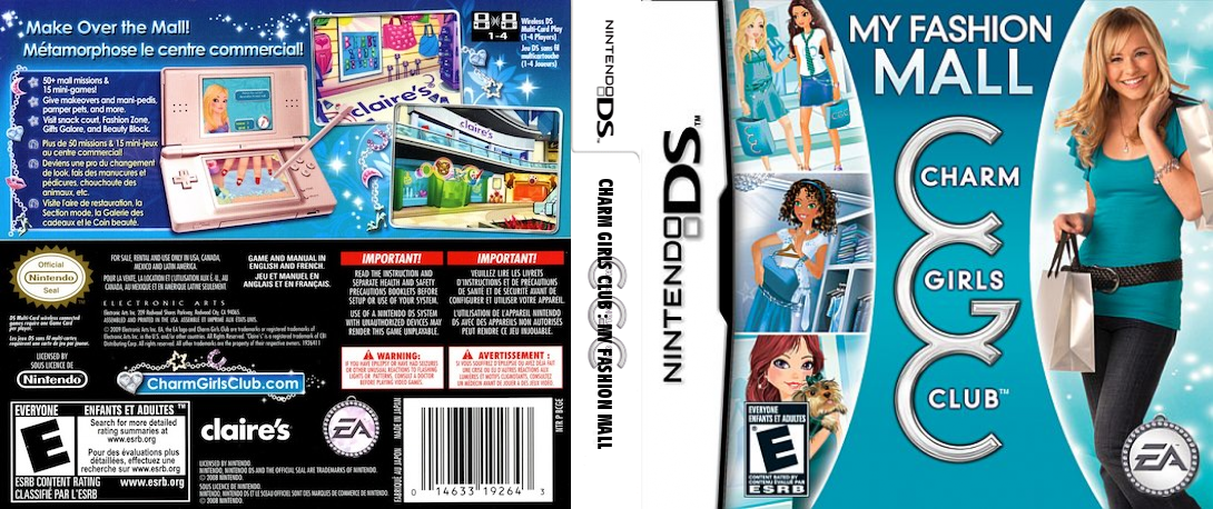 Charm Girls Club - Watashi no Fashion Mall — box-texture (US)