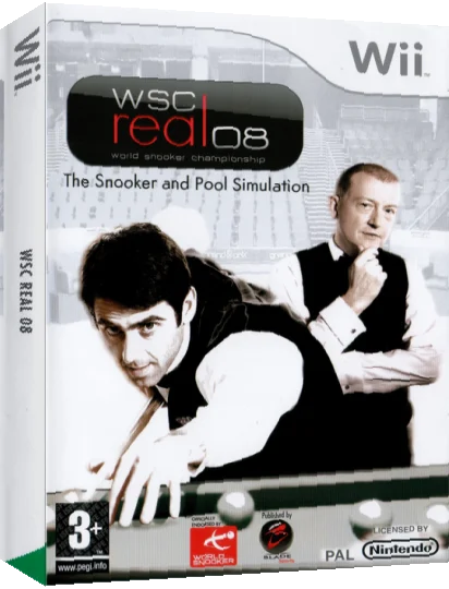 WSC Real 08 - World Snooker Championship — box-3D (EU)