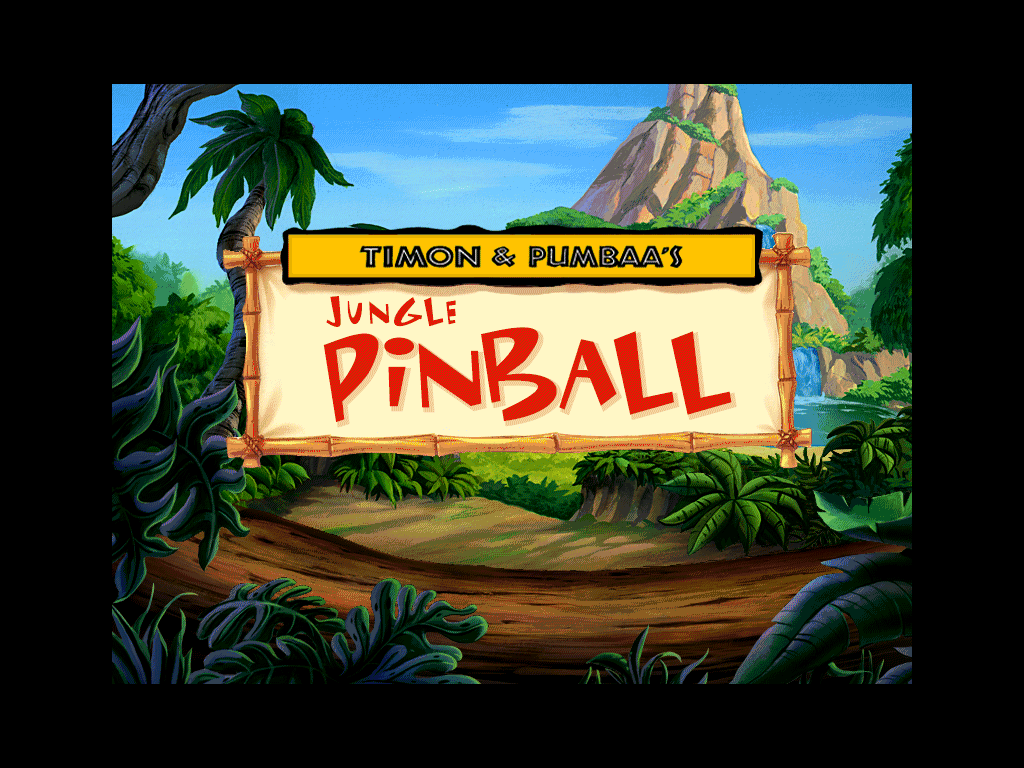 Disney's Hot Shots: Timon and Pumbaa's Jungle Pinball — sstitle (WOR)