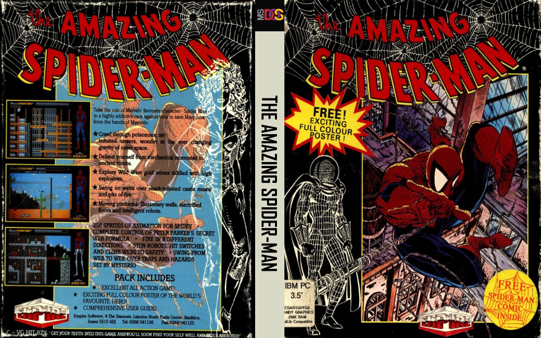 Amazing Spider-man, The — box-texture (EU)