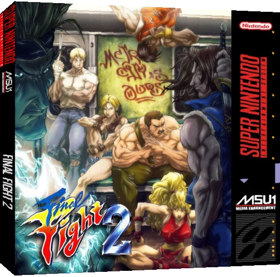 Final Fight 2 — box-3D (US)