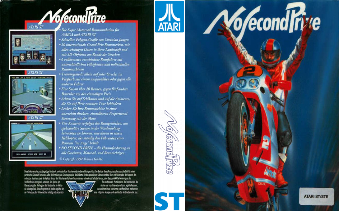 No Second Prize — box-texture (EU)