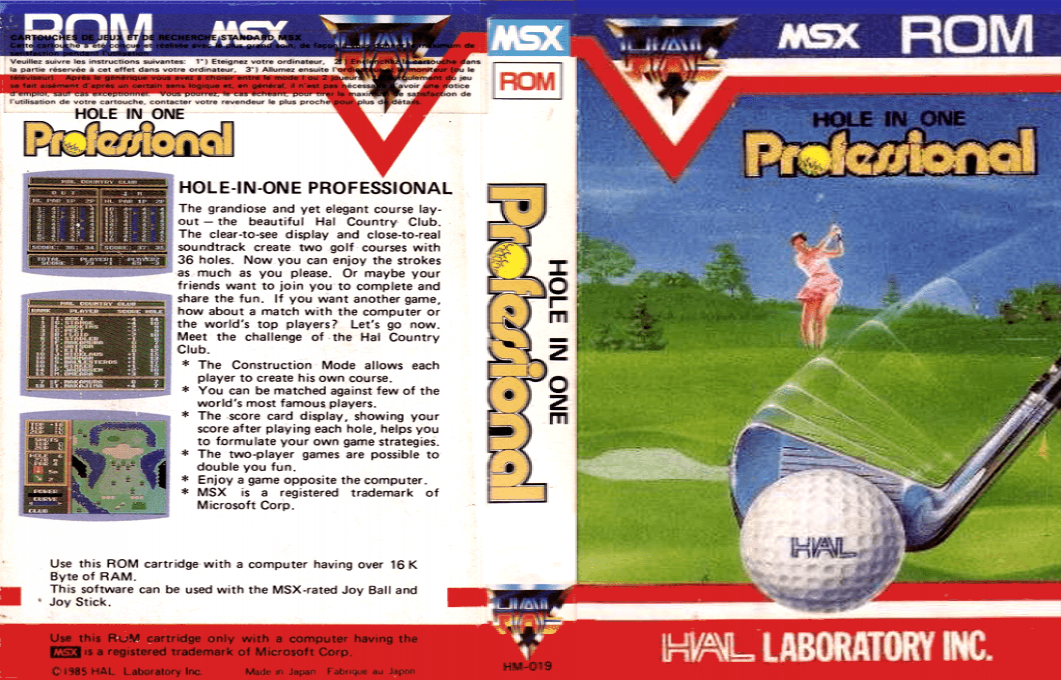 Hole in One Professional — box-texture (EU)