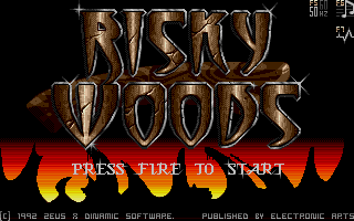 Risky Woods — sstitle (WOR)