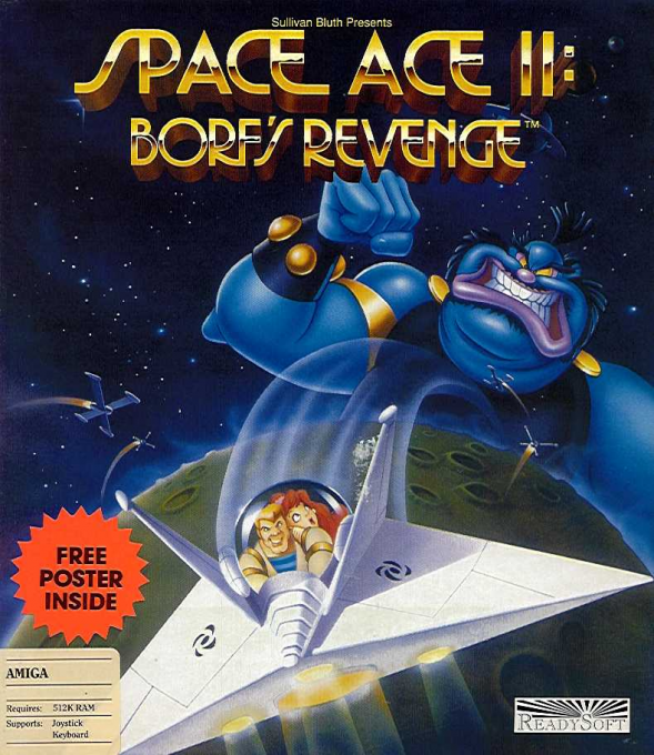 Space Ace II - Borf's Revenge box art