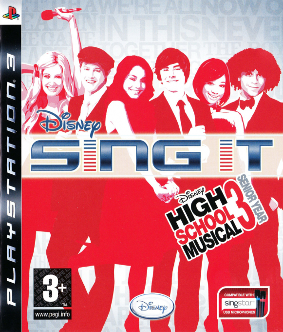 Disney Sing It - High School Musical 3 - Senior Year box art