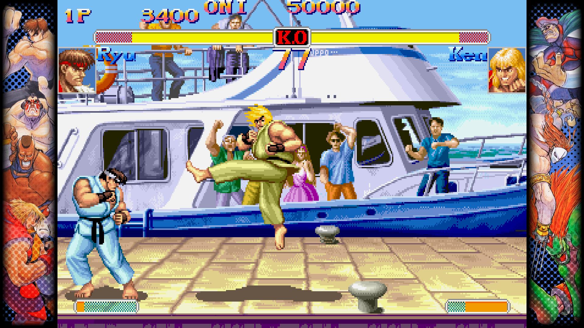 Capcom Fighting Collection — ss (WOR)