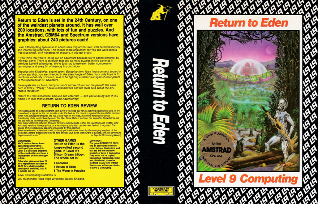 Return To Eden — box-texture (EU)