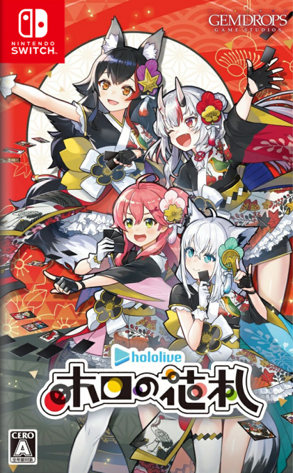 Hololive Holo's Hanafuda box art