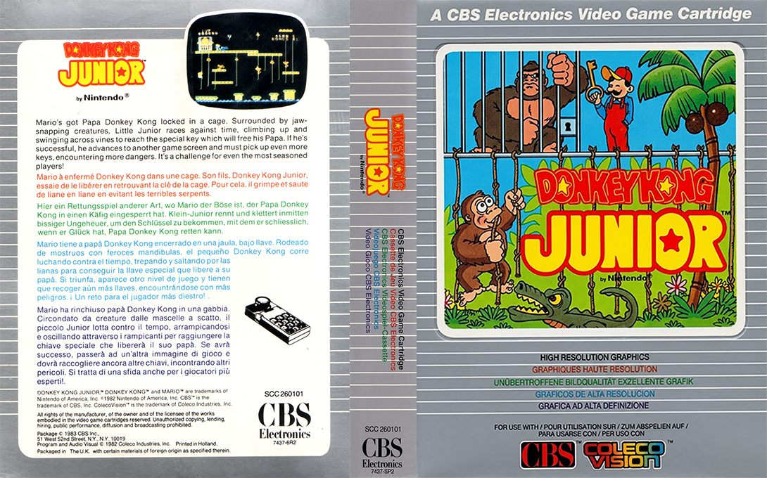 Donkey Kong Junior — box-texture (EU)
