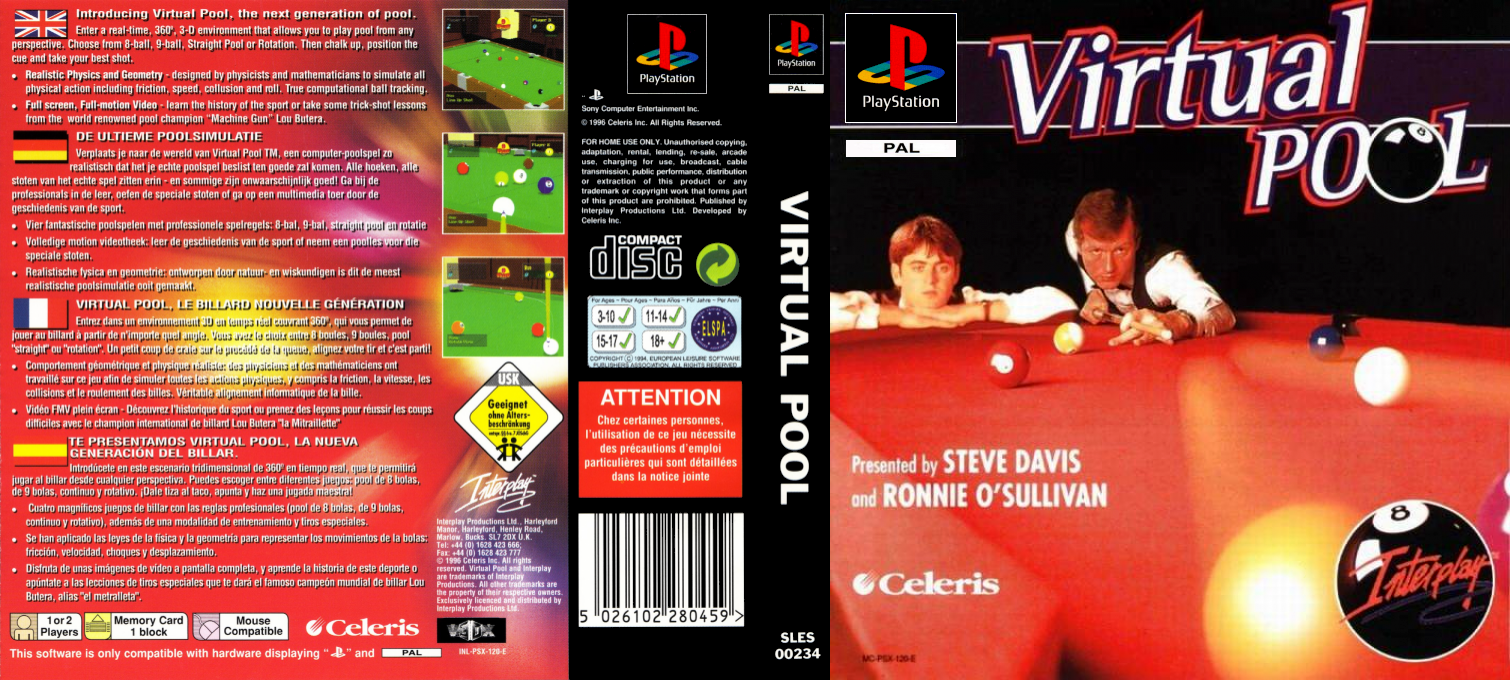 Virtual Pool — box-texture (EU)
