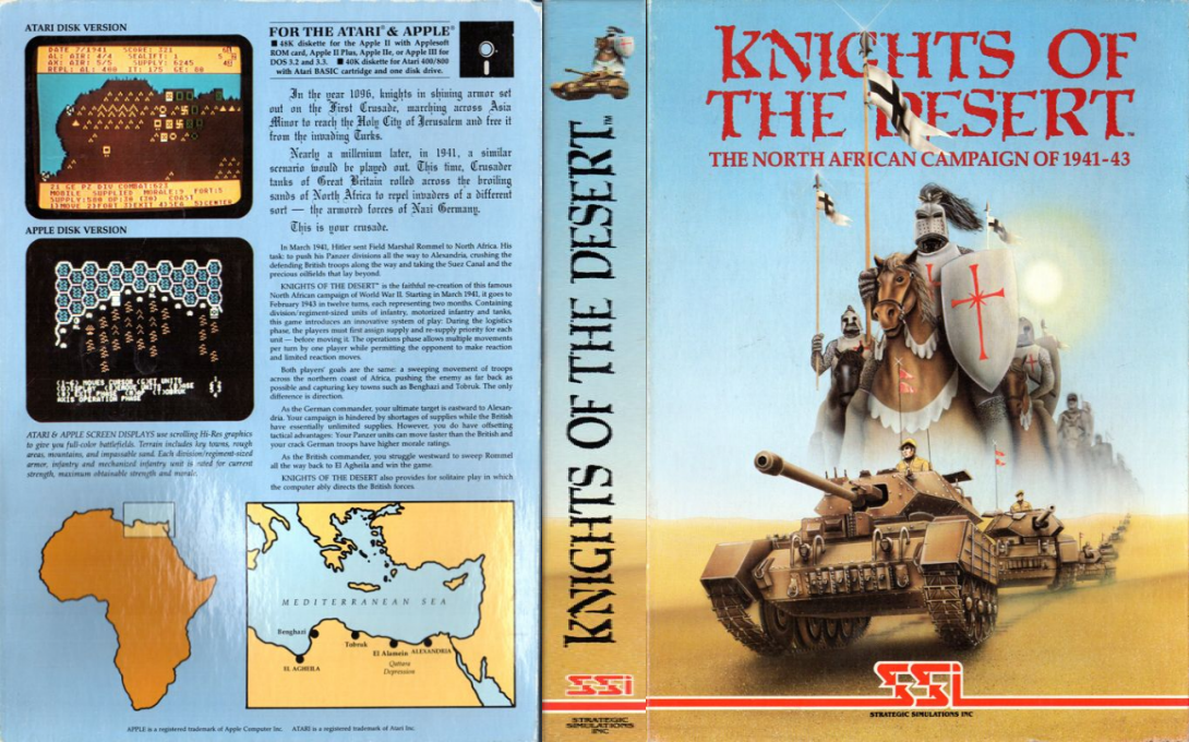Knights of the Desert — box-texture (US)